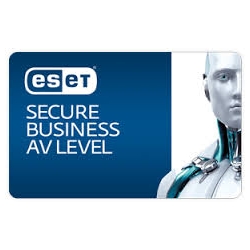 ESET Secure Business - AV level 1 user, 3 lata - przedłużenie subskrypcji przedział 25-49 stan.